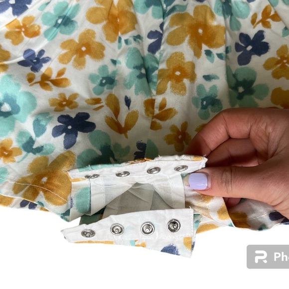 NWOT Emma’s Garden toddler girls floral romper 4t - Picture 3 of 5